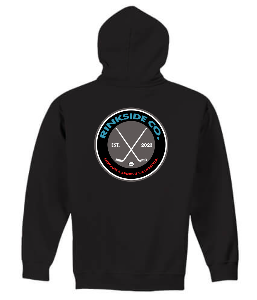 Double Sided Adult Hoodie