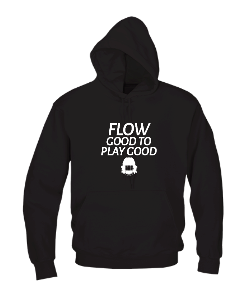 Flow Good To Play Good Adult Hoodie