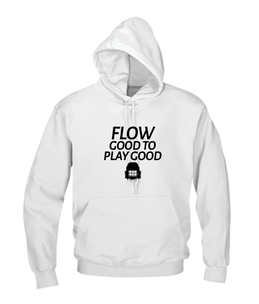 Flow Good To Play Good Adult Hoodie
