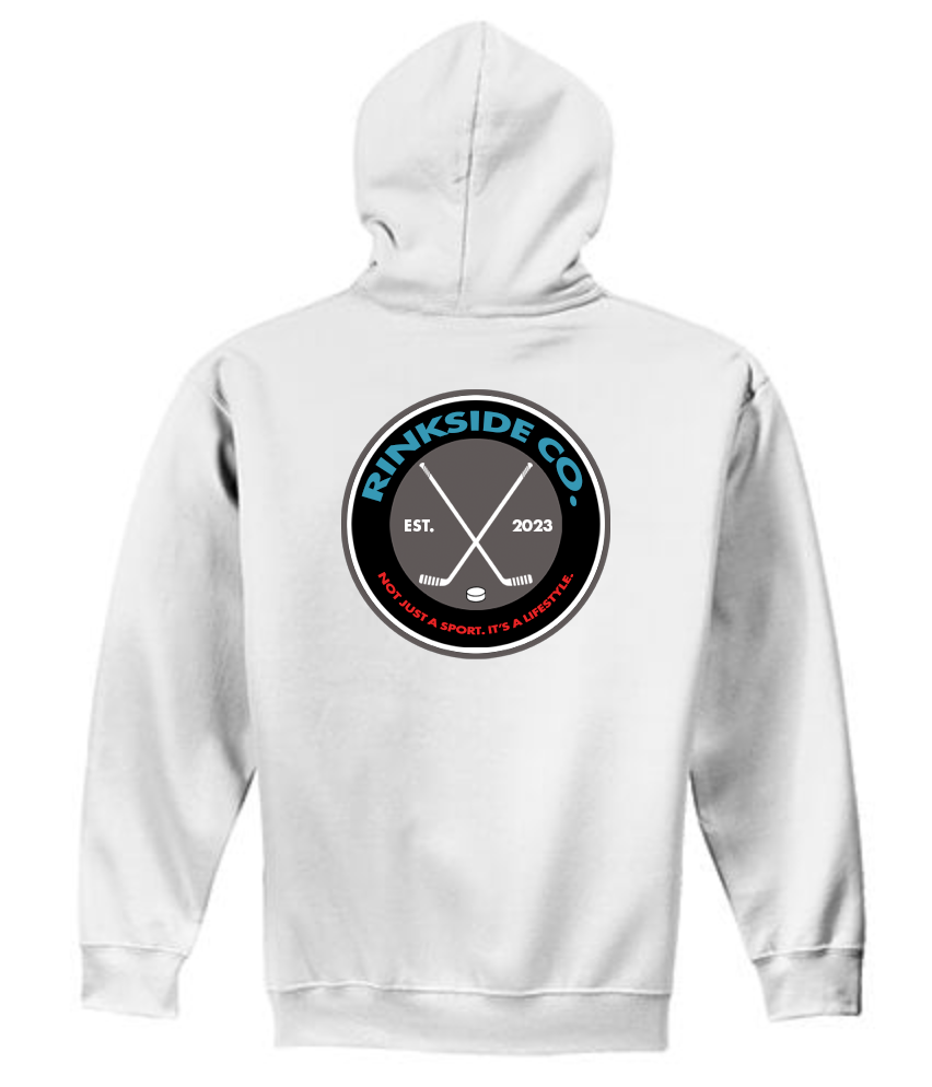 Double Sided Adult Hoodie